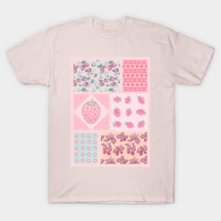 Strawberry Patchwork T-Shirt